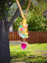 Load image into Gallery viewer, 💗 Rosé Moonspell — Pink Celestial Heart & Moon Suncatcher Necklace