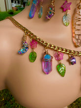 Load image into Gallery viewer, Cotton Candy Quartz Charm Necklaces