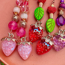 Load image into Gallery viewer, Enchanted Berry Drop Earrings