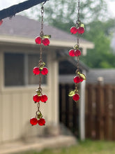 Load image into Gallery viewer, 🍒 Sweet Cherry Dangle Statement Earrings ✨
