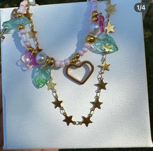 Load image into Gallery viewer, Galaxy Fairy Pearl Necklace
