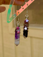 Load image into Gallery viewer, ✨ Celestial Amethyst Star Earrings ✨
