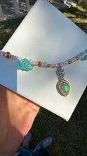 Load image into Gallery viewer, Resin Opal Cloud Necklace
