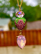 Load image into Gallery viewer, 🍓 Blush Berry Sparkle Necklace
