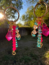 Load image into Gallery viewer, Mermaid Crystal Charm Earrings
